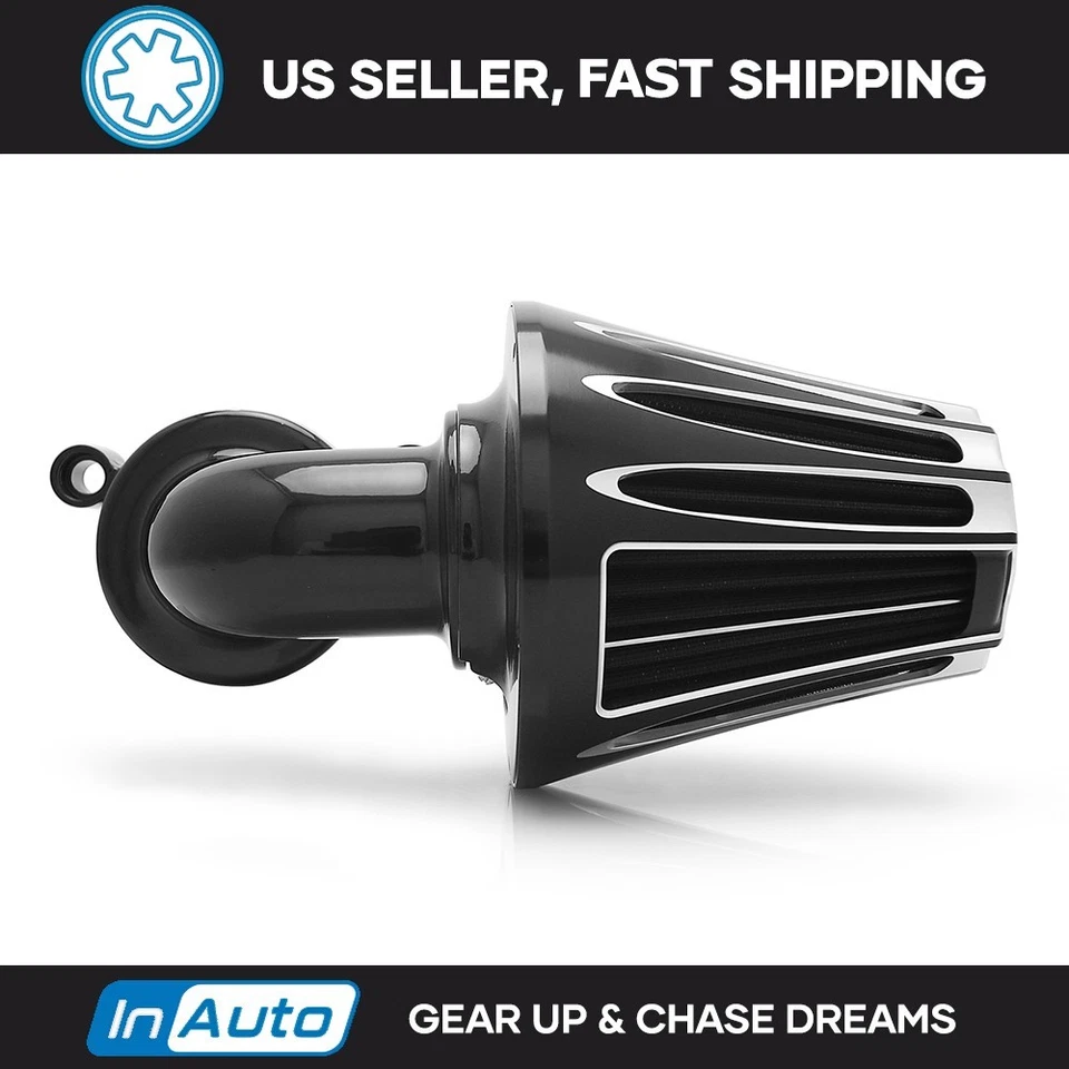 For Harley Sportster 883 XLH883 1200 Custom XL1200C Forty Eight XL Air Filters - Image 1 of 4