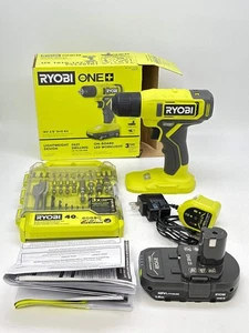 RYOBI ONE+ 18V PCL201 Cordless 3/8" Drill Driver & Ryobi A98401 Drill & Impact D - Picture 1 of 9