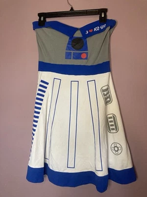 Star Wars Her Universe I Love R2D2 Juegos con disfraces Vestido Halter Halloween Talla Mediana Foto 1 de 4