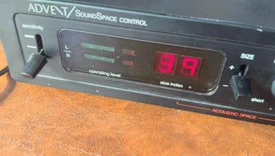 Advent 1979 "SoundSpace Control" First Digital Surround Sound Processor NR! - Image 1 of 4