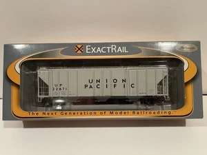 ExactRail Platinum HO Scale Union Pacific PS 4427cf Covered Hopper #22671 - Picture 1 of 3