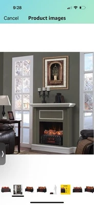 Calentador infrarrojo eléctrico Duraflame DFI030ARU - negro Foto 1 de 4