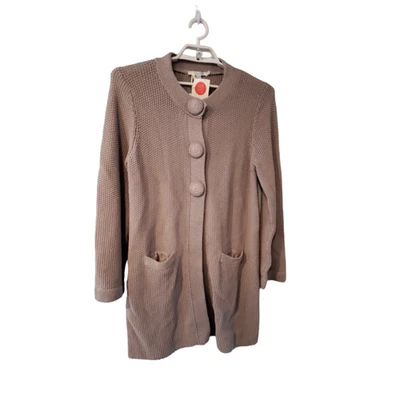 Boden nwt cardigan sweater womens US 14 gray long line coat - Image 1 of 4