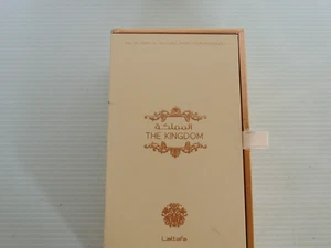 THE KINGDOM HEAVY  EMPTY BOX NO BOTTLE  7.5 X 4 INCH  VERY BEAUTIFUL HEAVY BOX - Picture 1 of 5