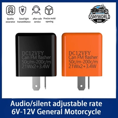 Apto para Kawasaki Ninja250R Ninja300 Ninja400 Ninja650 relé intermitente pitido Foto 1 de 4