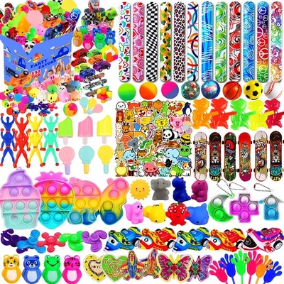 132 Pcs Party Favors - Assortment Treasure Box Toys for Kids 4-8, Classroom P... - Изображение 1 из 4