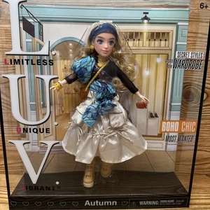 LUV Premium Fashion Doll  Autumn Boho Chic Sealed Autumn with extra outfit - Picture 1 of 7