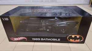 Hot Wheels Batman 1989 Batmobile 1/18 Diecast Car Neu Sealed - Bild 1 von 2
