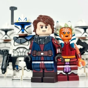 LEGO MaFigures GCC Pad Printed Anakin Skywalker Star Wars Custom Minifigure NEW - Picture 1 of 18