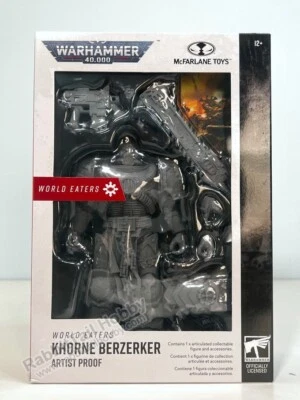 MCFARLANE Warhammer 40K World Eaters Khorne Berzerker prueba de artista (en stock en EE. UU.) Foto 1 de 4
