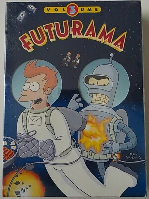 NEW FUTURAMA: VOLUME 3 DVD 4 DISC SET FREE USA SHIPPING - Image 1 of 2