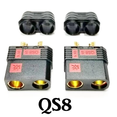 RCP-QS8 Connectors (2) FEMALE ONLY - Image 1 of 4