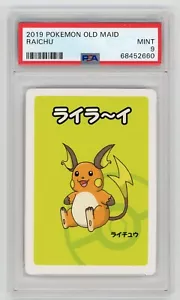 Tarjeta de Pokémon Raichu Old Maid Baba Nuki 2019 PSA 9 como nueva - Imagen 1 de 2