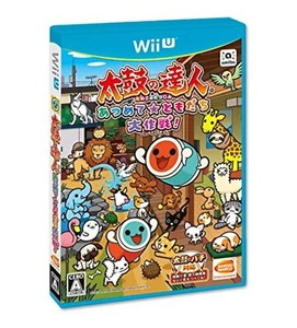 Nintendo Wii U Taiko no Tatsujin Atsumete Tomodachi Daisakusen F/S w/Tracking# - Picture 1 of 4