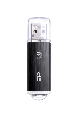8GB Silicon Power Blaze B02 USB3.1 Flash Drive Black - Image 1 of 3