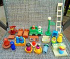 Vintage 1974 Fisher Price Little People Play Family Sésame Street House #938