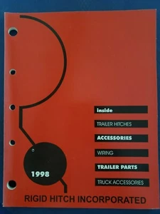 Rigid Hitch Incorporated - 1998 Product Catalog Trailer Hitches, Parts, Wiring I - Picture 1 of 8