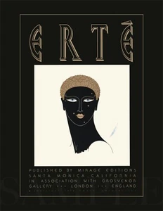 8.5x11 Vintage 1979 Erte Gallery Women Poster Fine Art Deco Color Print Picture - Picture 1 of 1