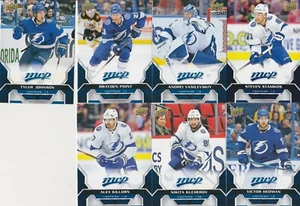 STEVEN STAMKOS & 7 MORE LIGHTNING PLAYERS-'20-21 UPPER DECK MVP 8 CARD TEAM SET - Imagen 1 de 11