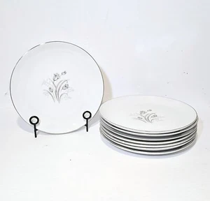 ROYAL ELEGANCE by CREATIVE FINE CHINA 6" Salad Plates Set Of 9 - Picture 1 of 6