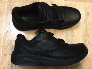 $154 New Balance 928V3 MW928HB3 Black Strap Genuine Leather Shoes Men 11.5 D New - Picture 1 of 6