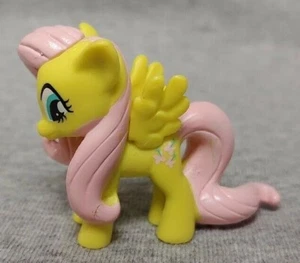 My Little Pony FiM Blind Bag Wave 2" inch Figure G4 Fluttershy Yellow Pink - Picture 1 of 1