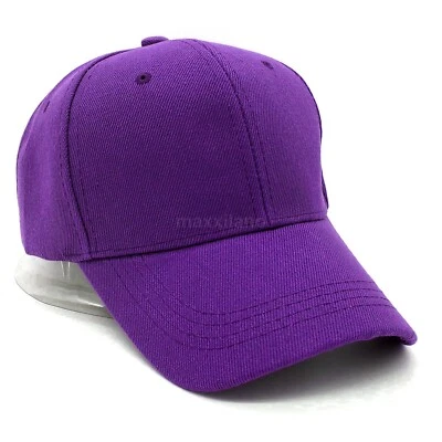 Boné de beisebol masculino ajustável sólido feminino bonés de bola caminhoneiro liso branco camuflado - Imagem 1 de 4