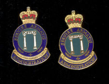 PAIR OF MATCHING COLLAR BADGES - ADMINISTRATION BRANCH