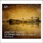 Dietmar Berger - Telemann: 12 Gamba Fantasies (for Cello Solo) [CD]