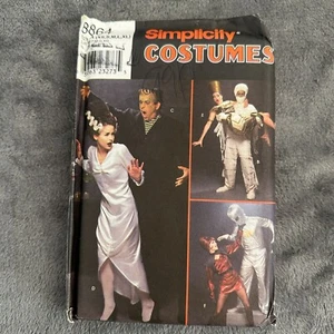 Simplicity 8864 Costume Sewing Pattern Costume Frankenstein Mummy Adults XS-XL - Picture 1 of 5