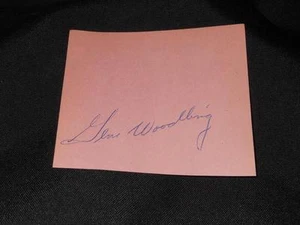 1962 NY Mets Gene Woodling (d.01) Signed Autograph Vintage Album Page S13 - Picture 1 of 1