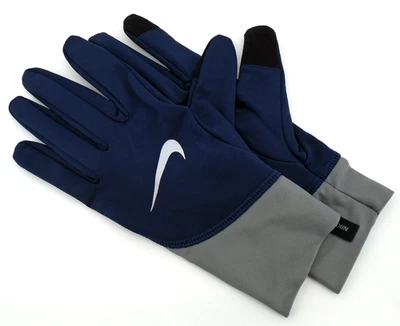 Nike Pacer Gloves Adult Men's Large Midweight Running Obsidian/Smoke Grey - Image 1 of 4
