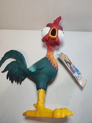 Disney Moana 12" Gallo HeiHei Apretar Vinilo Suave Gritando Pollo Juguete NUEVO Foto 1 de 3