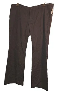 Gap Pants Womens 18 Regular Blue Slate Classic Khaki Chino Cotton NWT Pockets - Picture 1 of 17