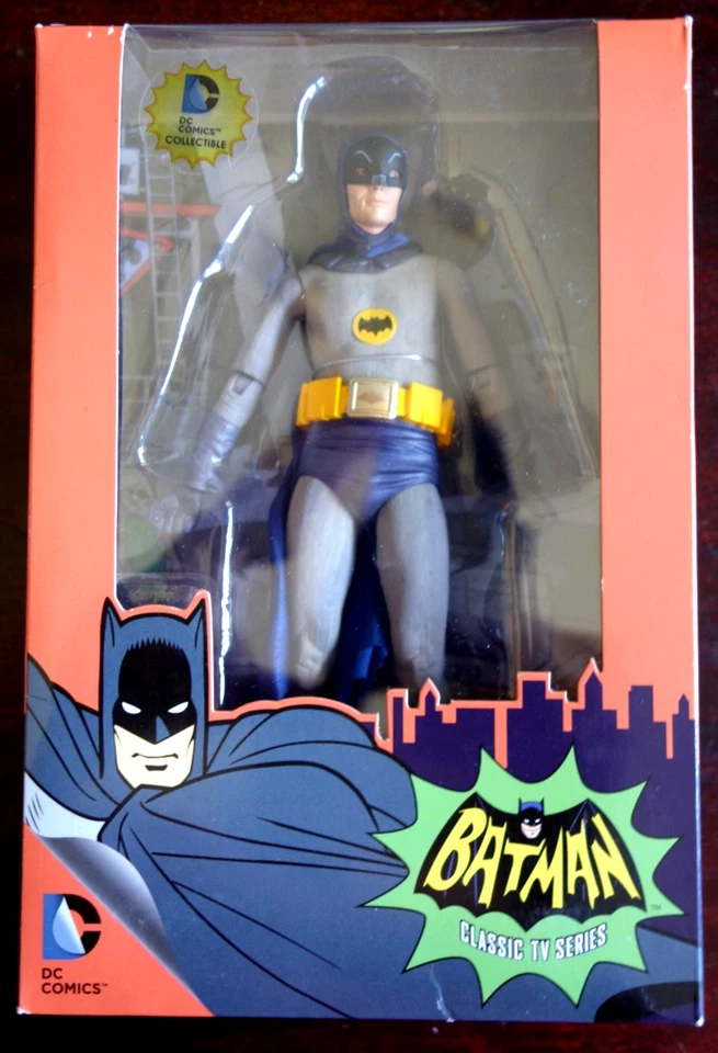 NECA DC Comics Adam West 1966 Batman Classic TV Series 7 Action Figure