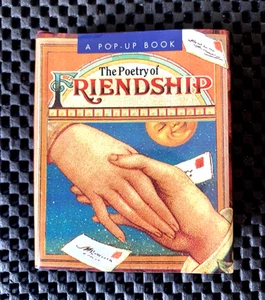DIE POESIE DER FREUNDSCHAFT EIN POP UP BUCH 1995 EINE LAUFENDE PRESSE MINIATURAUSGABE - Bild 1 von 6