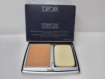 DIOR FOREVER NATURAL VELVET  LONGWEAR COMPACT FOUNDATION(6N NEUTRAL) 0.35 OZ - Image 1 of 3