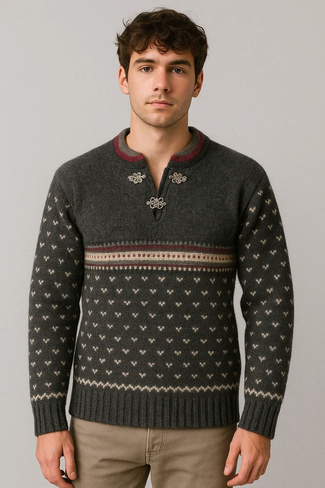 Vintage Nordic Regatta Mens Wool Sweater Large Fishermancore Cabincore Cozycore - Image 1 of 4