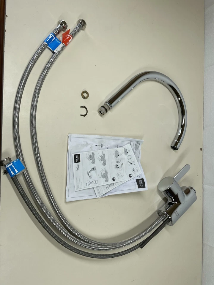 GROHE 31180000 Eurosmart Cosmopolitan Kitchen Tap with High Spout and Univers... - Image 1 of 4