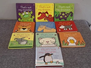10 That's Not My Books Touchy Feely Sensory Usborne Books Huge Joblot Bundle VGC - Picture 1 of 12