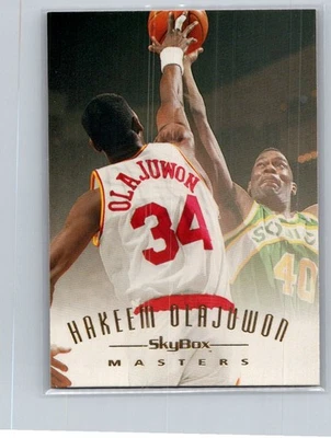 1994-95 SkyBox E-Motion Basketball #116 Hakeem Olajuwon - VG - Houston Rockets - Image 1 of 2