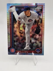 2025 Topps Chrome #33 James Taillon Prism Refractor Chicago Cubs - Picture 1 of 2