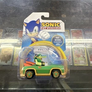 SONIC THE HEDGEHOG VECTOR Gold Rare BEAT MONSTER Figur Spielzeug DIE CAST CAR Racing - Bild 1 von 7