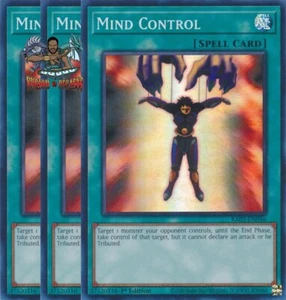 Yugioh! 3x Control Mental RA02-EN046 Ultra Raro 1ª Edición Casi Nuevo - Imagen 1 de 1
