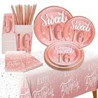Sweet 16 Birthday Decorations For Girls - (total 121pcs) Rose Gold Birthday S...
