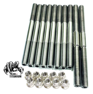 Kit de 12 porcas Banshee cárter parafusos TITÂNIO parte superior inferior Allen cabeça parafuso prisioneiro - Imagem 1 de 2