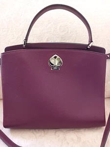 Bolso Romy Kate Spade Cuero Morera Gran Cierre con Correa Bandolera 10.25x8.5 - Imagen 1 de 16