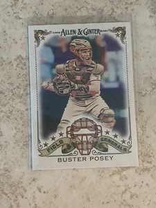 2020 Topps Allen & Ginter Field General Buster Posey #FG-14 - Picture 1 of 2