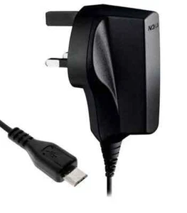 Genuine Nokia AC-6X Mains Charger for Lumia 600 610 700 710 800 808 900 920 930 - Picture 1 of 1