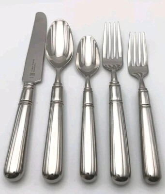 Reed & Barton Elissa Thomas O'Brian 5 Piece Place Set 18/10 Stainless Flatware - Image 1 of 3